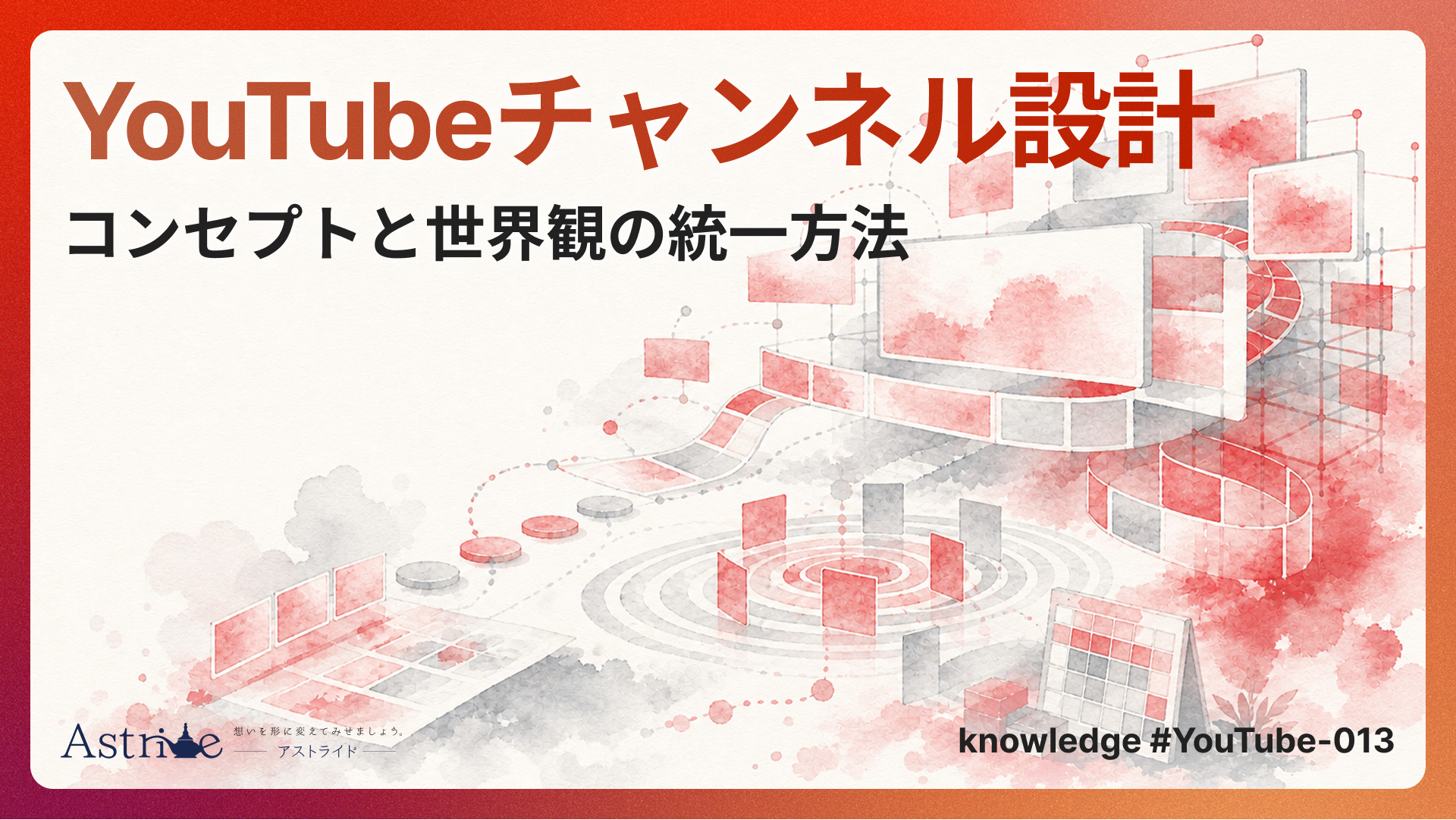 YouTubeチャンネル設計｜コンセプトと世界観の統一方法